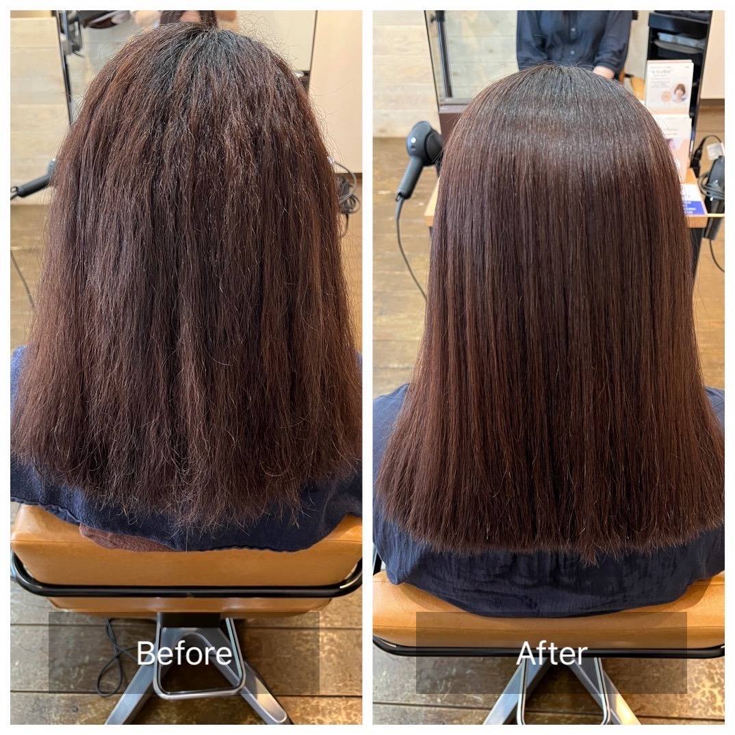 マジカルストレートBeforeAfter