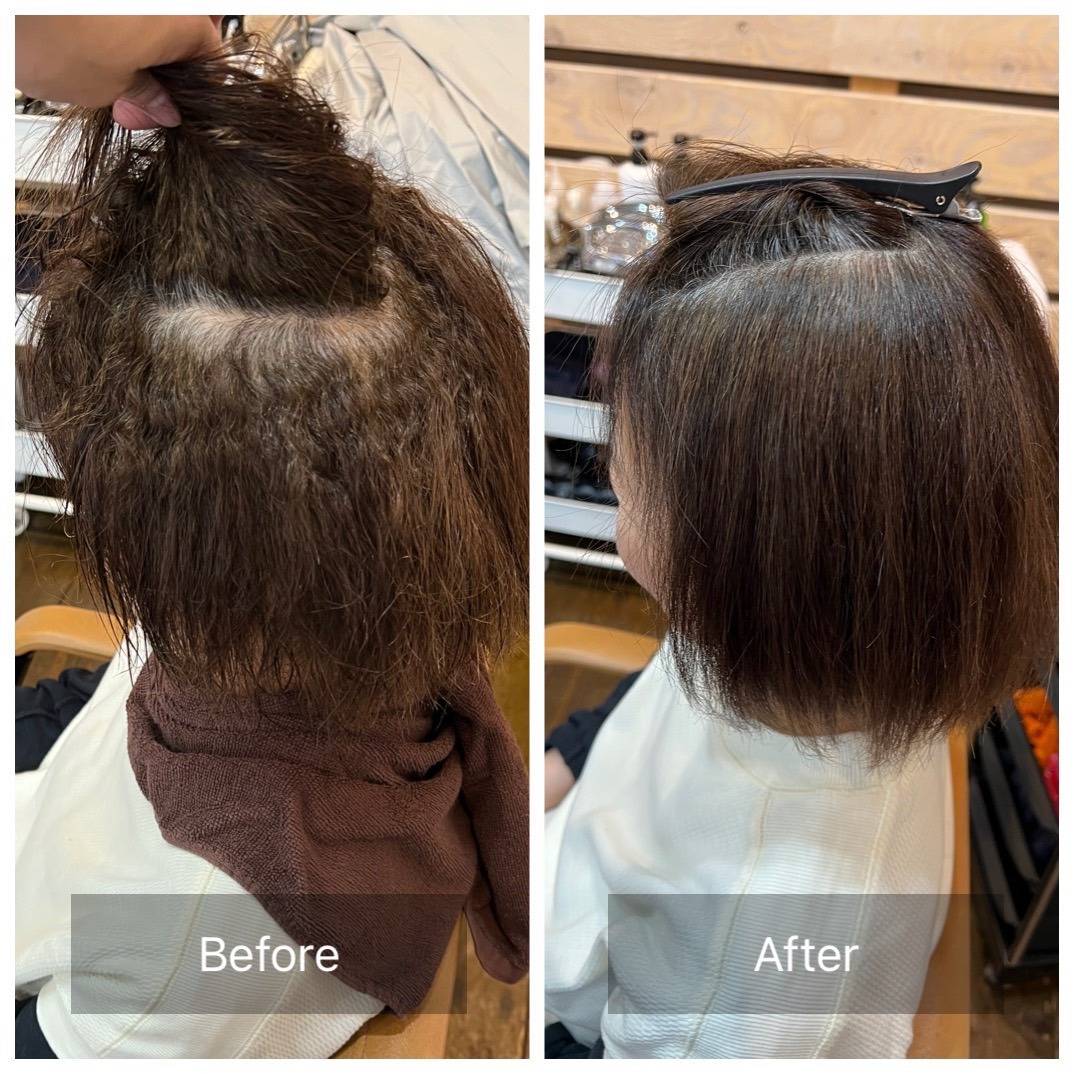 マジカルストレートBeforeAfter